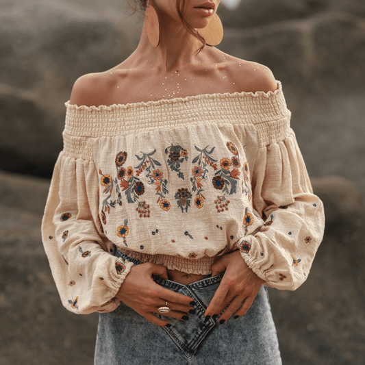 Vyšívaná halenka Martha