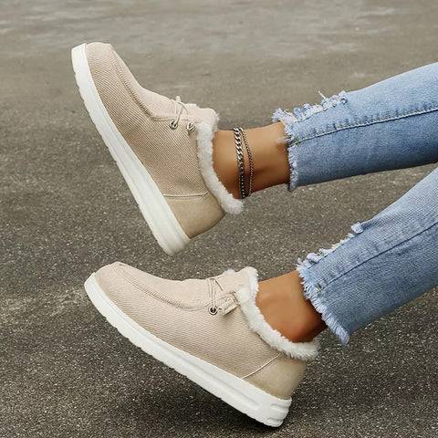 Redina Shoes | Ležérní kožešinové zimní boty